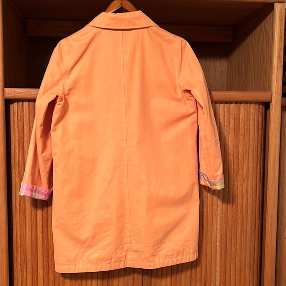 Cheerful reversible light spring coat - Picture 6 of 9